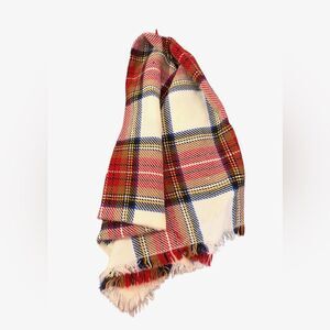 Merona Multicolor Plaid Shawl Scarf – One Size